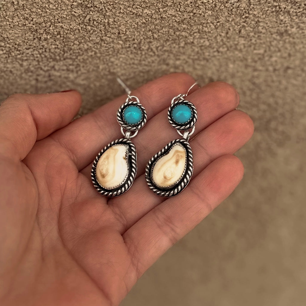 Custom Made-to-Order Elk Ivory Earrings - $200 Deposit